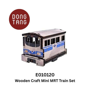 Dong Tang woodcraft Mini MRT Train Set Wooden Craft Mini Taiwan Train Vintage Set Wooden Craft Mini Taiwan Train Vintage Set