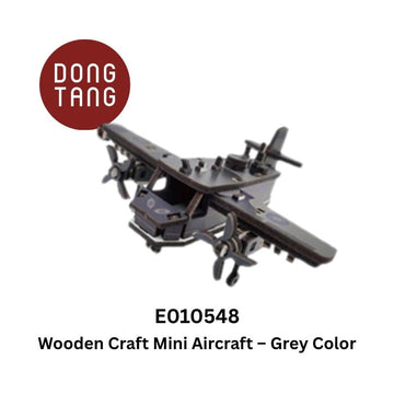 Dong Tang woodcraft Aircraft – Grey Wooden Craft Mini Vintage Aircraft Wooden Craft Mini Vintage Aircraft