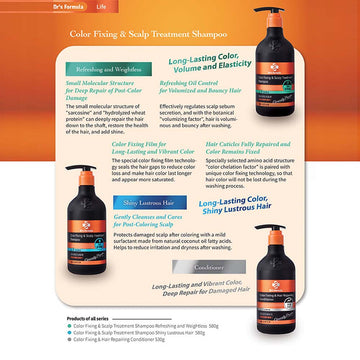 Dr's Formula Shampoo Dr's Formula Color Protection & Scalp Treatment Shampoo 580g Dr's Formula Color Protection & Scalp Treatment Shampoo 580g