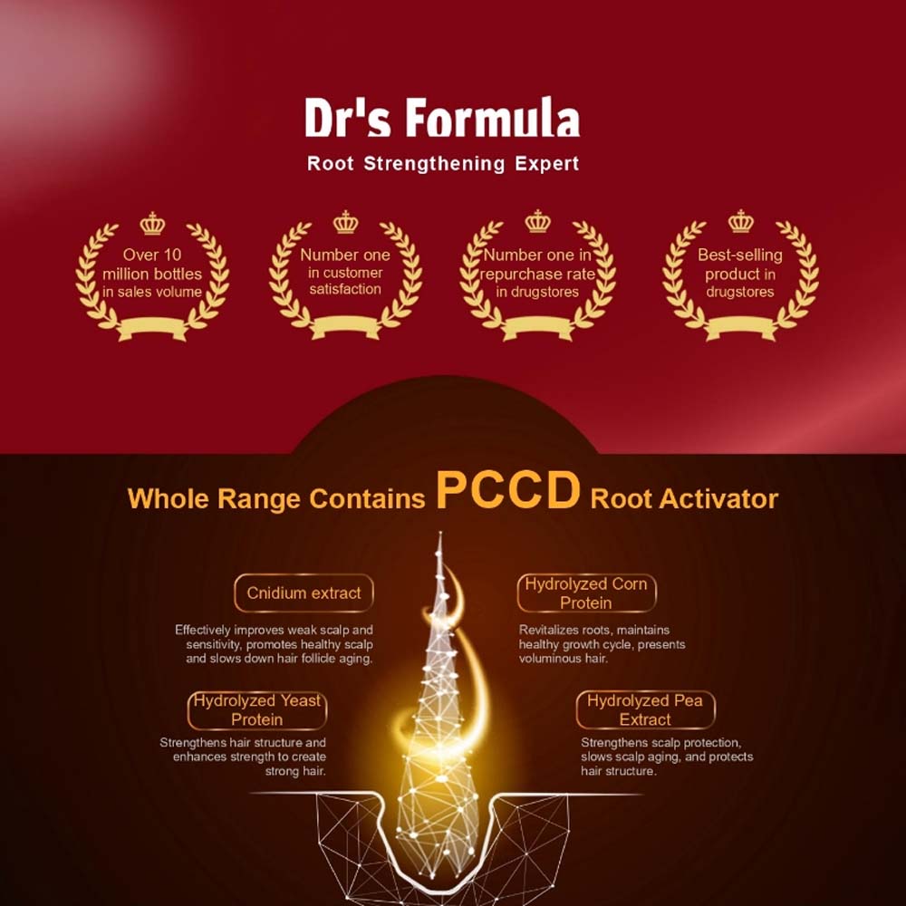 Dr's Formula Shampoo Dr's Formula Mild Revitalizing and Moisturizing Shampoo 580g Dr's Formula Mild Revitalizing and Moisturizing Shampoo 580g