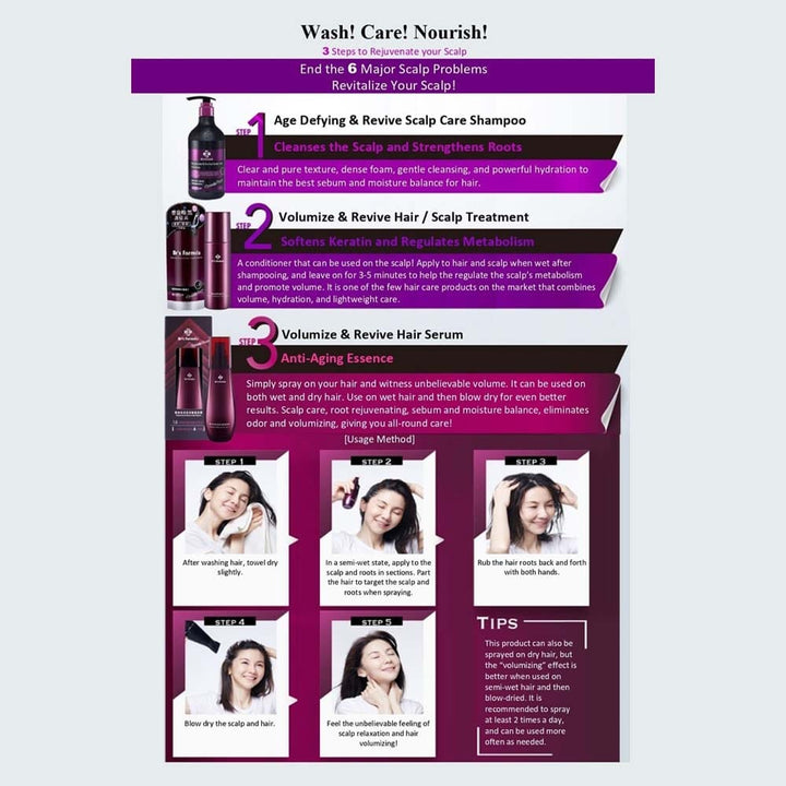 Dr's Formula Shampoo Dr's Formula Rejuvenate & Revive Scalp Care Shampoo 580g Dr's Formula Rejuvenate & Revive Scalp Care Shampoo 580g