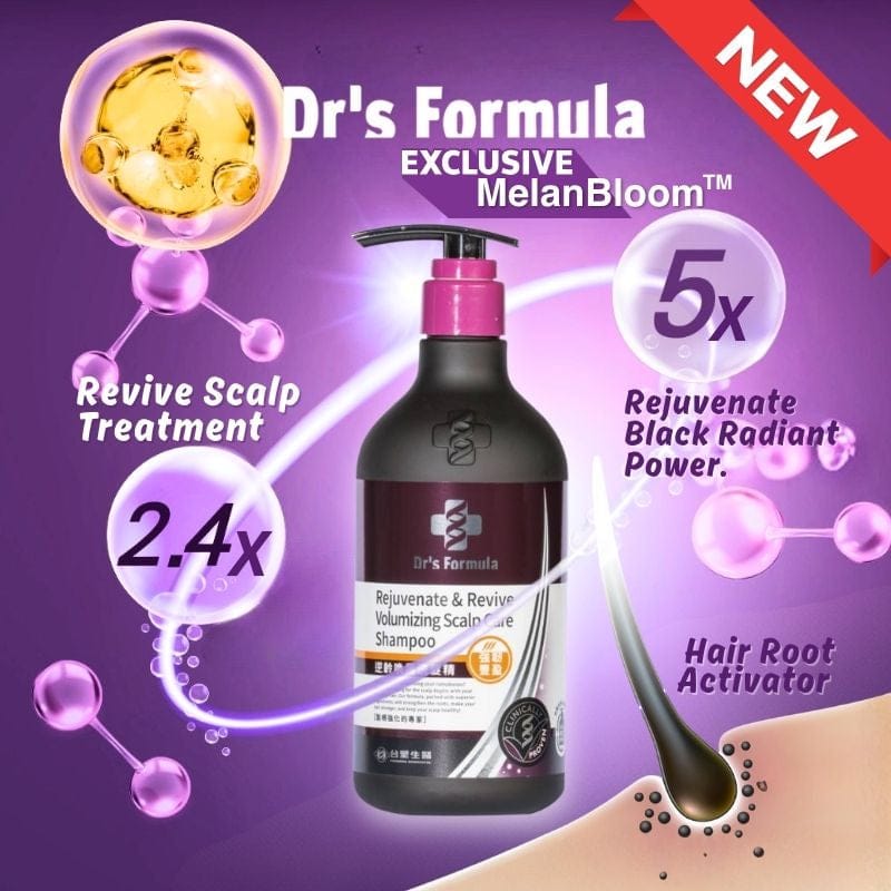 Dr's Formula Shampoo Dr's Formula Rejuvenate & Revive Scalp Care Shampoo 580g (Upgraded) Dr's Formula Rejuvenate & Revive Scalp Care Shampoo 580g (Upgraded)