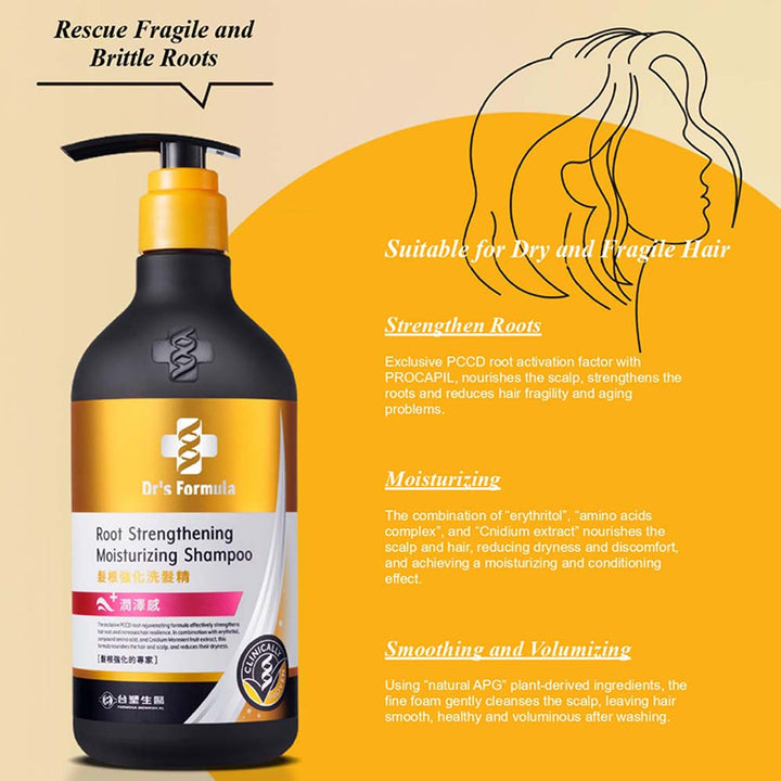 Dr's Formula Shampoo Dr's Formula Root Strengthening Shampoo 580g Dr's Formula Root Strengthening Shampoo 580g