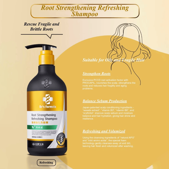 Dr's Formula Shampoo Dr's Formula Root Strengthening Shampoo 580g Dr's Formula Root Strengthening Shampoo 580g