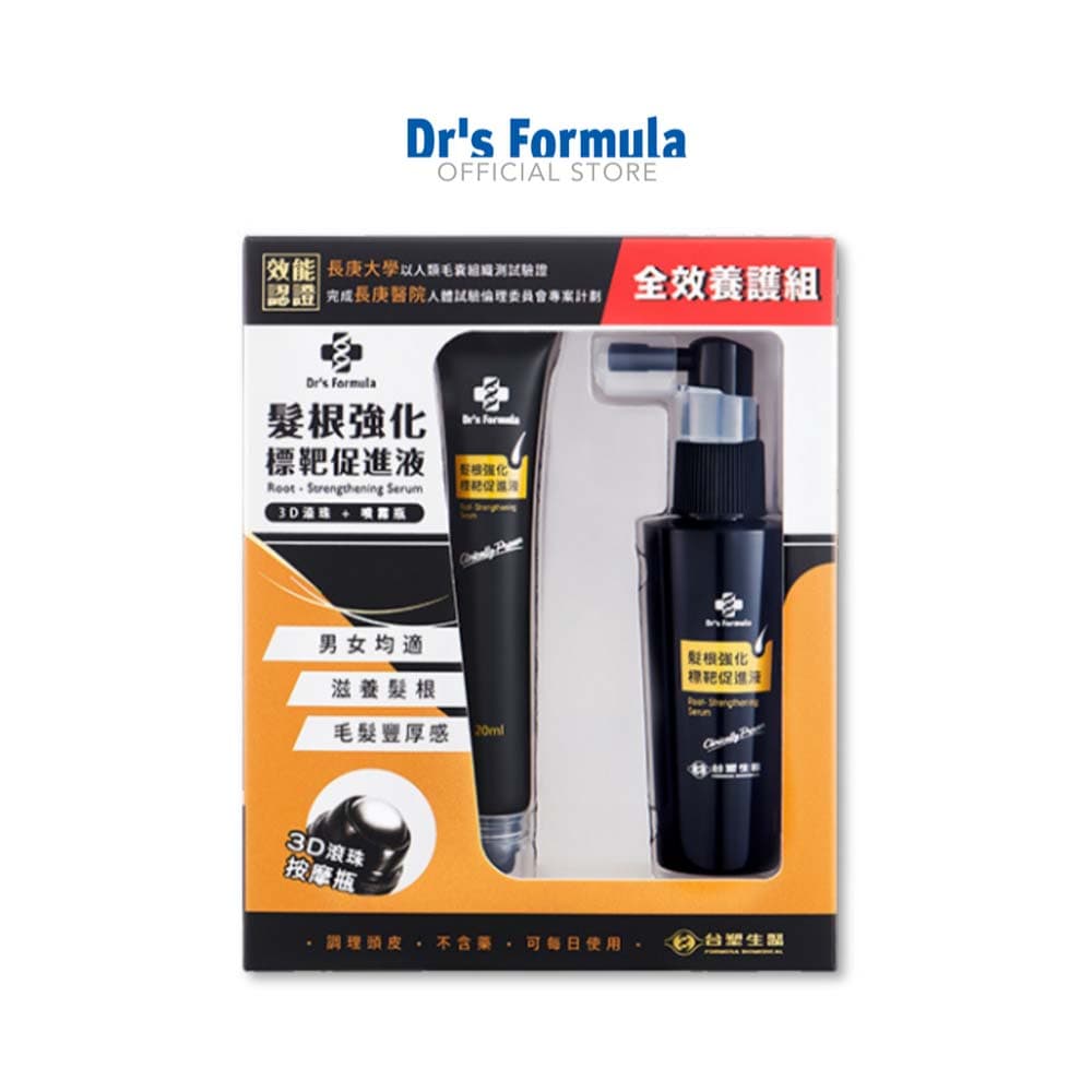 Dr's Formula Hair serum Root Strengthening Serum Set (50ml spray bottle + 20ml rollerball bottle) Root Strengthening Serum Set (50ml spray bottle + 20ml rollerball bottle)