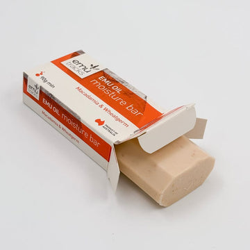 Emu Tracks Body Wash & Soap Emu Tracks Moisture Bar Macadamia 90g  Austraila Made Soap Emu Tracks Moisture Bar Macadamia 90g  Austraila Made Soap