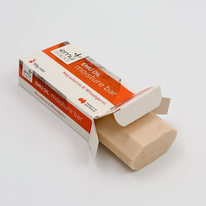 Emu Tracks Body Wash & Soap Emu Tracks Moisture Bar Macadamia 90g  Austraila Made Soap Emu Tracks Moisture Bar Macadamia 90g  Austraila Made Soap