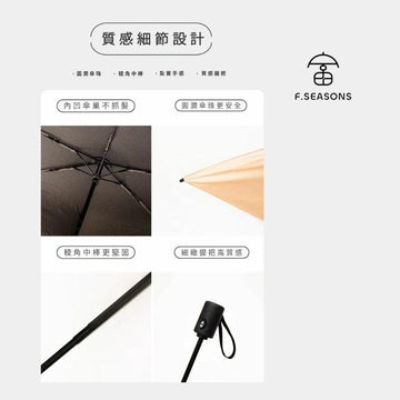 F.Season Umbrellas F.SEASONS [IF35] Cooling Auto 20" (193g) Ultra-Light Umbrella F.SEASONS [IF35] Cooling Auto 20" (193g) Ultra-Light Umbrella - Direct