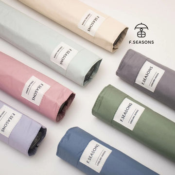 F.Season Umbrellas [M53-1] F.Seasons Cooling Manual 21" Lightweight 2 Person Umbrella - Direct From Taiwan F.SEASONS [M53-1]  Cooling Manual 21" Lightweight 2 Person Umbrella - 