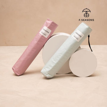 F.Season Umbrellas [M53-1] F.Seasons Cooling Manual 21" Lightweight 2 Person Umbrella - Direct From Taiwan F.SEASONS [M53-1]  Cooling Manual 21" Lightweight 2 Person Umbrella - 