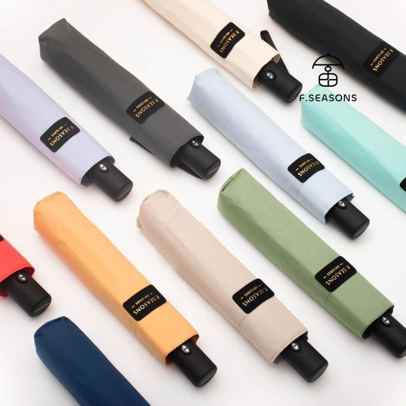 F.Season Umbrellas [IF34] F.Seasons Ultra Dry Carbon Fiber Auto Fold Umbrella - Ultra-Light, Water-Repellent, Effort-Saving | 20*6K (185g) [IF34] F.Seasons Ultra Dry Carbon Fiber Auto Fold Umbrella - Ultra-Lig