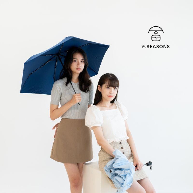 F.Season Umbrellas [IF34] F.Seasons Ultra Dry Carbon Fiber Auto Fold Umbrella - Ultra-Light, Water-Repellent, Effort-Saving | 20*6K (185g) [IF34] F.Seasons Ultra Dry Carbon Fiber Auto Fold Umbrella - Ultra-Lig