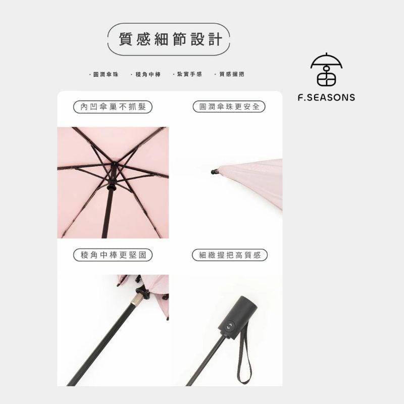F.Season Umbrellas [IF41] F.Seasons WIDE Ultra Dry Carbon Fiber Safe Auto Fold Umbrella (Super Lightweight) | 23*6K (225g) [IF41] F.Seasons WIDE Ultra Dry Carbon Fiber Safe Auto Fold Umbrella (