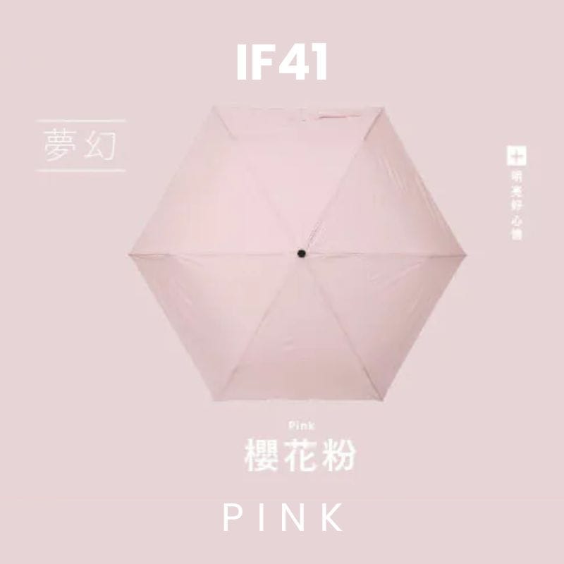 F.Season Umbrellas Cherry Blossoms Pink [IF41] F.Seasons WIDE Ultra Dry Carbon Fiber Safe Auto Fold Umbrella (Super Lightweight) | 23*6K (225g) [IF41] F.Seasons WIDE Ultra Dry Carbon Fiber Safe Auto Fold Umbrella (