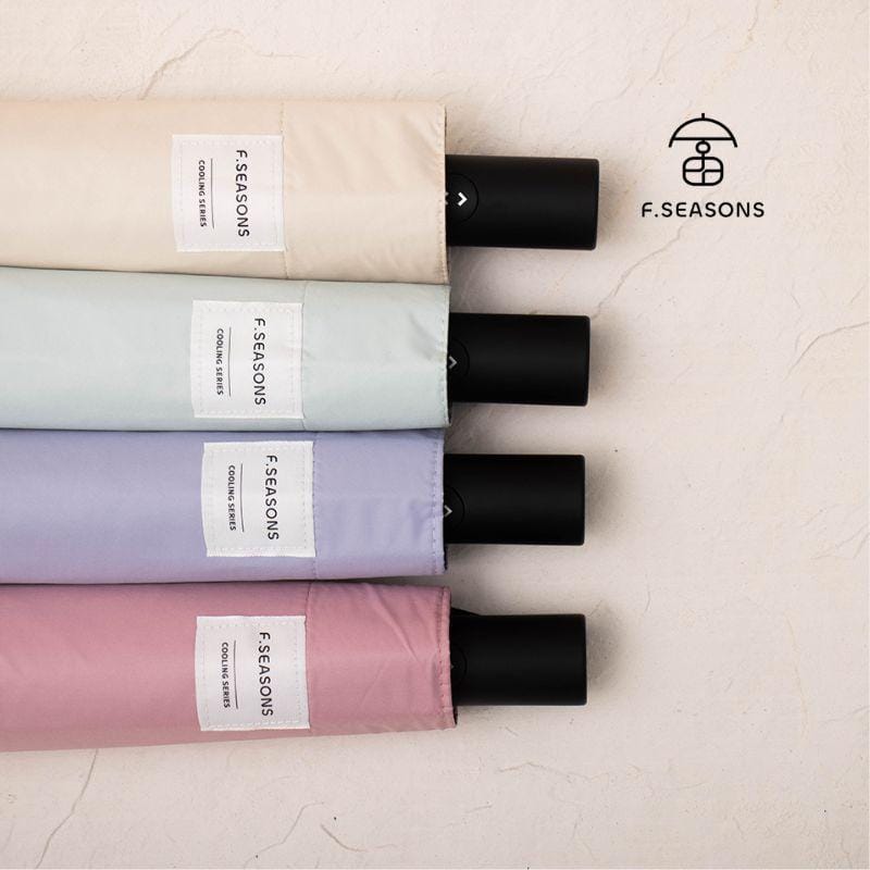 F.Season Umbrellas [IF43] F.Seasons WIDE Cooling Carbon Fiber Safe Auto Fold Umbrella (Super Lightweight) | 23*6K (245g) [IF43] F.Seasons WIDE Cooling Carbon Fiber Safe Auto Fold Umbrella (Su