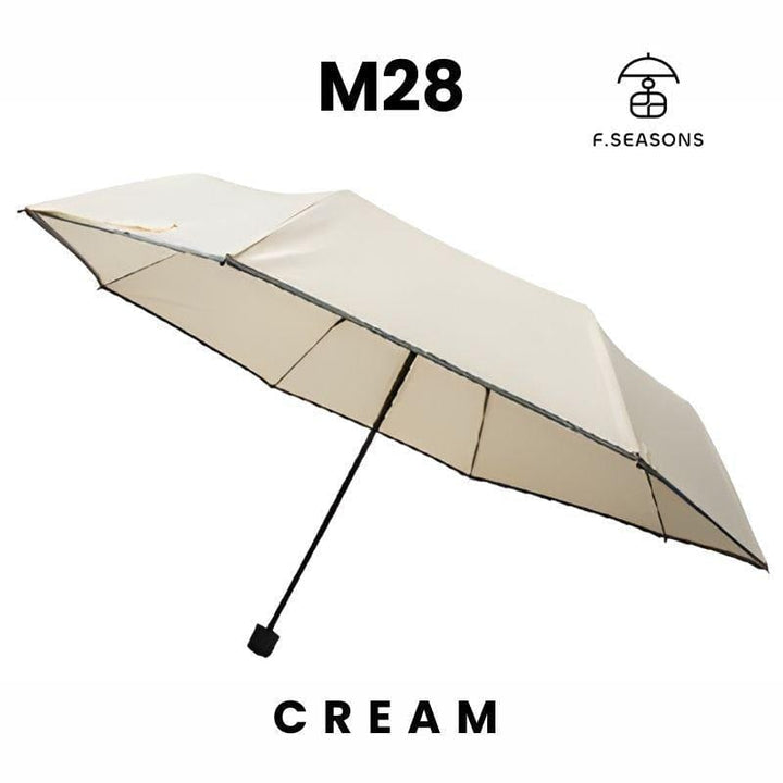 F.Season Umbrellas Cream M28 Big Wide Quick Dry Manual Umbrella M28 Big Wide Quick Dry Manual Umbrella