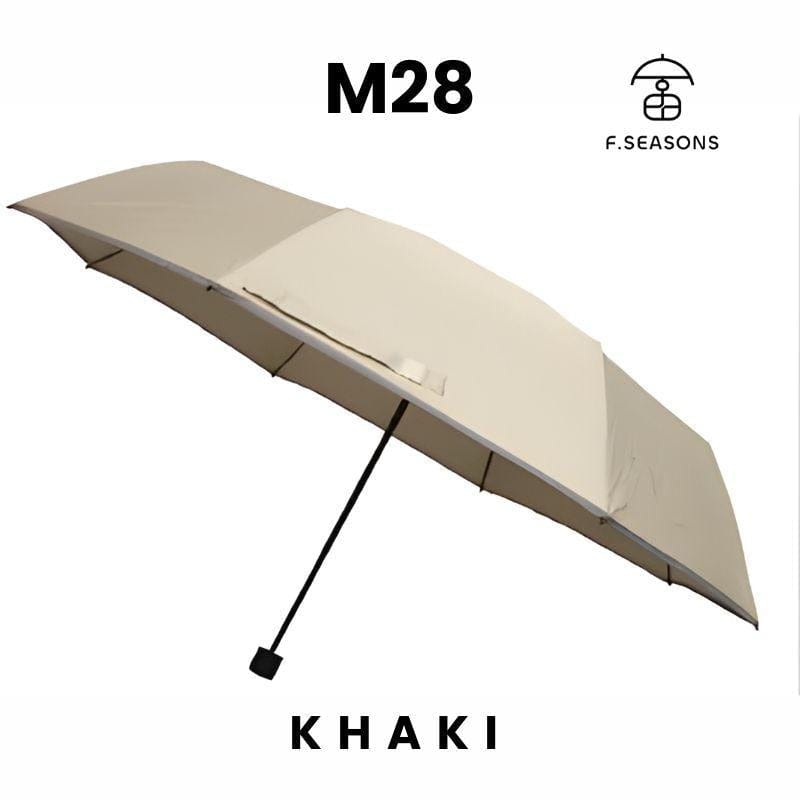F.Season Umbrellas Khaki M28 Big Wide Quick Dry Manual Umbrella M28 Big Wide Quick Dry Manual Umbrella