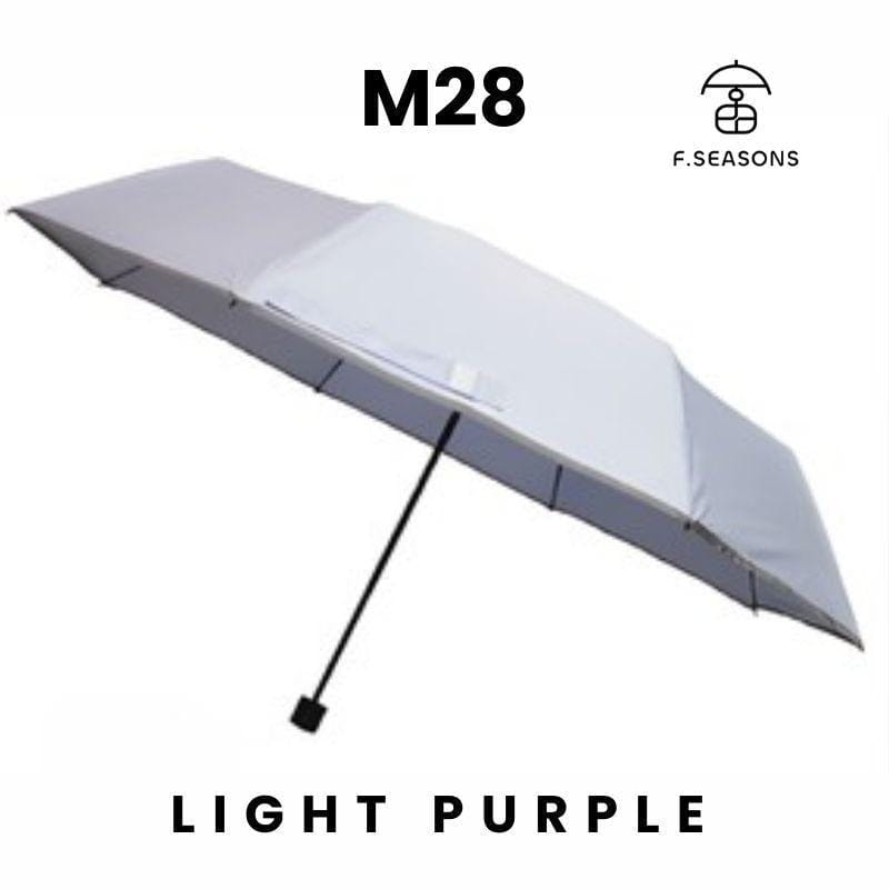 F.Season Umbrellas Light Purple M28 Big Wide Quick Dry Manual Umbrella M28 Big Wide Quick Dry Manual Umbrella
