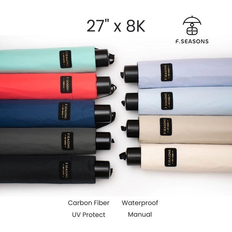 F.Season Umbrellas M28 Big Wide Quick Dry Manual Umbrella M28 Big Wide Quick Dry Manual Umbrella