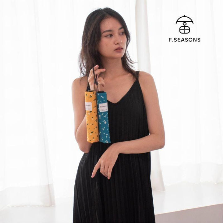 F.Season Umbrellas [M31-2] F.Seasons Top-Selling! Mini Pattern Carbon-Fiber Cooling Foldable Umbrella | 19-6K (149g) [M31-2] F.Seasons Top-Selling! Mini Pattern Carbon-Fiber Cooling Folda