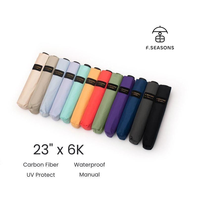 F.Season Umbrellas [M47] F.Seasons WIDE Ultra Dry Carbon Fiber Feather-Light Umbrella 2.0 | 23*6K (160g) [M47] F.Seasons WIDE Ultra Dry Carbon Fiber Feather-Light Umbrella 2.0