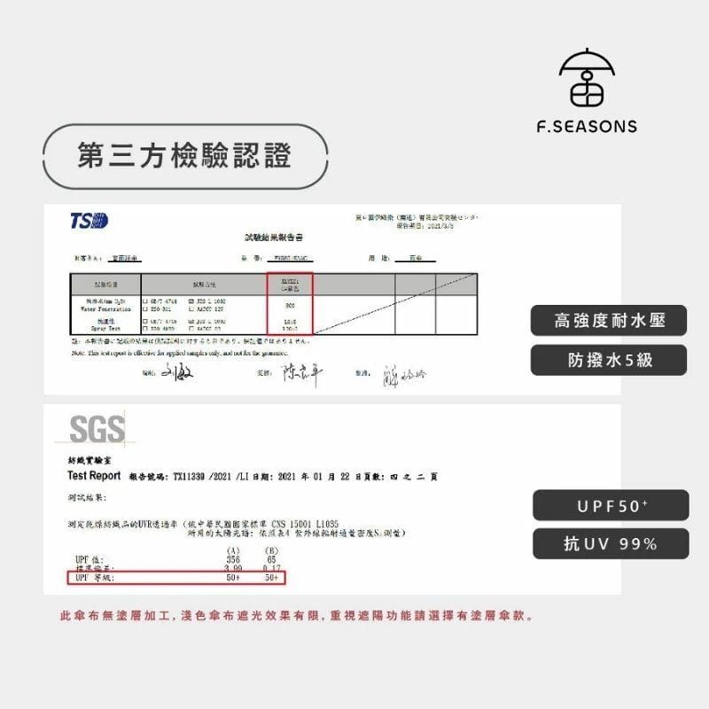 F.Season Umbrellas Black RS01 Big Wide Quick Dry Auto Umbrella | 27 - 8K RS01 Big Wide Quick Dry Auto Umbrella | 27 - 8K