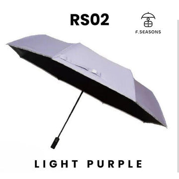 F.Season Umbrellas Light Purple RS02 Big Wide Cooling Auto Umbrella | 27-8K RS02 Big Wide Cooling Auto Umbrella | 27-8K