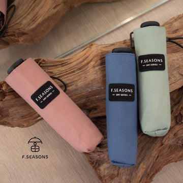 F.Season Umbrellas [TA08] F.Seasons Popular Tear-Resistant Mini Carbon Fiber Fold Umbrella (Perfect Travel Companion)| 19*5K (120g) [TA08] F.Seasons Popular Tear-Resistant Mini Carbon Fiber Fold Umbrell
