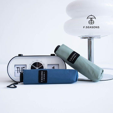 F.Season Umbrellas [TA08] F.Seasons Popular Tear-Resistant Mini Carbon Fiber Fold Umbrella (Perfect Travel Companion)| 19*5K (120g) [TA08] F.Seasons Popular Tear-Resistant Mini Carbon Fiber Fold Umbrell