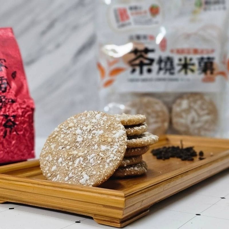 Fanlu Township Farmers Assoc. Biscuits, Cookies & Wafers Taiwan Fanlu Township Farmers Assoc. Tea Rice Crackers - Taiwan Agriculture Products Taiwan Fanlu Township Farmers Assoc. Tea Rice Crackers - Taiwan Agricu