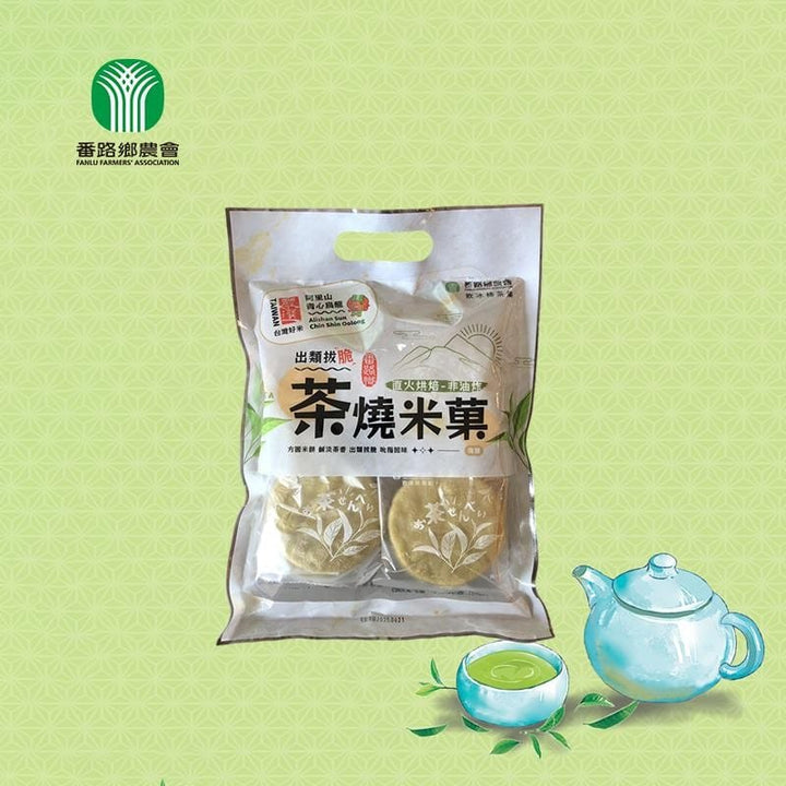 Fanlu Township Farmers Assoc. Biscuits, Cookies & Wafers Taiwan Fanlu Township Farmers Assoc. Tea Rice Crackers - Taiwan Agriculture Products Taiwan Fanlu Township Farmers Assoc. Tea Rice Crackers - Taiwan Agricu