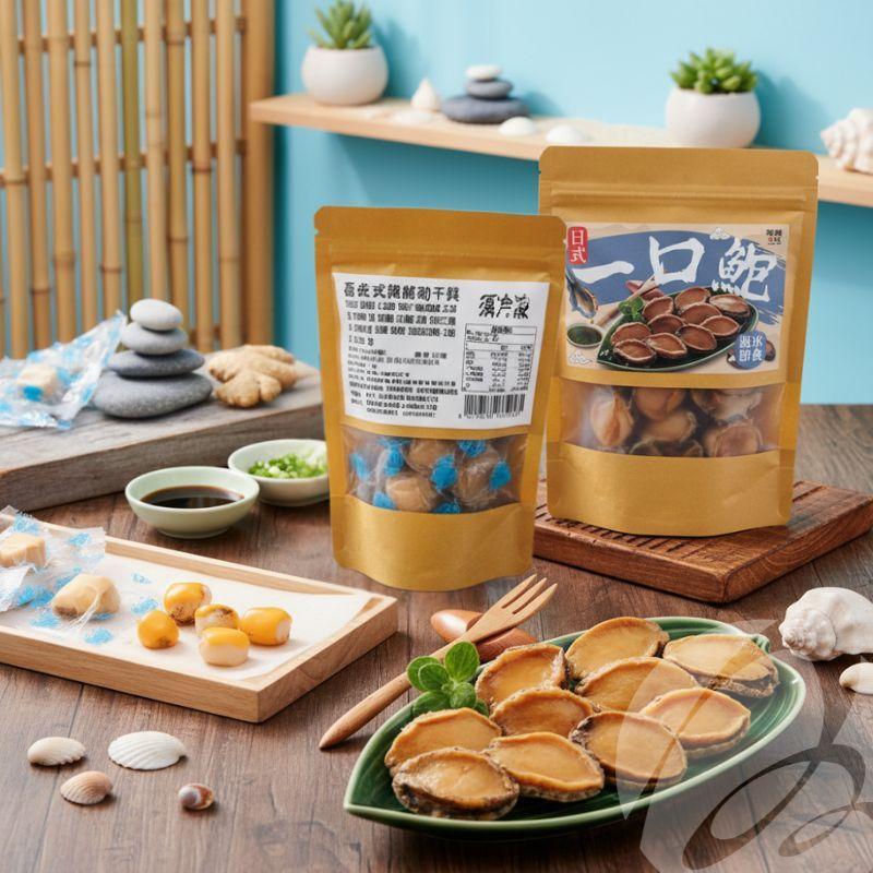 Flying Banana Crisps & Puffed Snacks CNY Bite Size Cheesy Scallops And Abalone 100g Ready to Eat (Frozen) CNY Bite Size Cheesy Scallops And Abalone 100g Ready to Eat (Frozen)