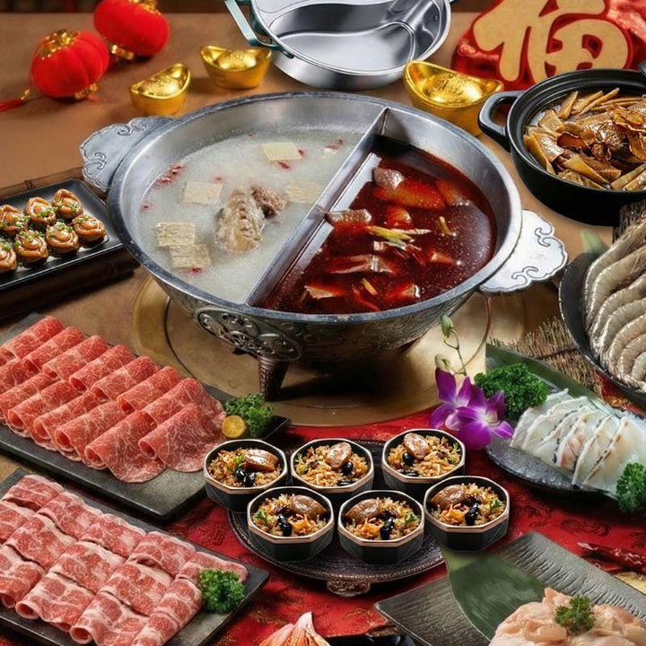 Flying Banana Cooking Pastes & Seasoning Kits CNY Premium Hot Pot Soup Base Rich Blend Broth Various Flavors Selections CNY Premium Hot Pot Soup Base Rich Blend Broth Various Flavors Selecti