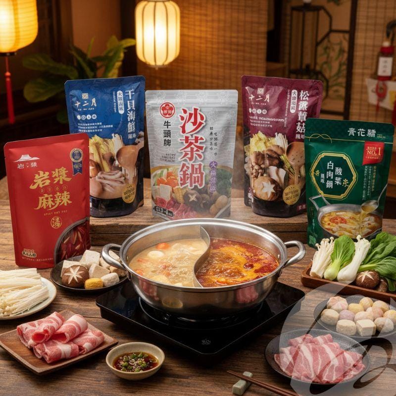 Flying Banana Cooking Pastes & Seasoning Kits CNY Premium Hot Pot Soup Base Rich Blend Broth Various Flavors Selections CNY Premium Hot Pot Soup Base Rich Blend Broth Various Flavors Selecti