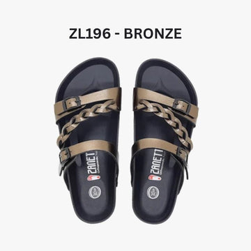 Flying Banana Sandals & Flip Flops Bronze / 35 Zanetta Zaragoza Weave Sandals Zanetta Zaragoza Weave Sandals - Made in TaIwan