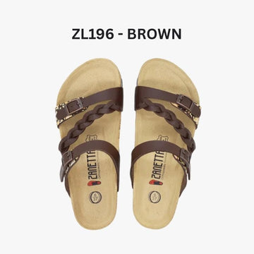Flying Banana Sandals & Flip Flops Brown / 35 Zanetta Zaragoza Weave Sandals Zanetta Zaragoza Weave Sandals - Made in TaIwan