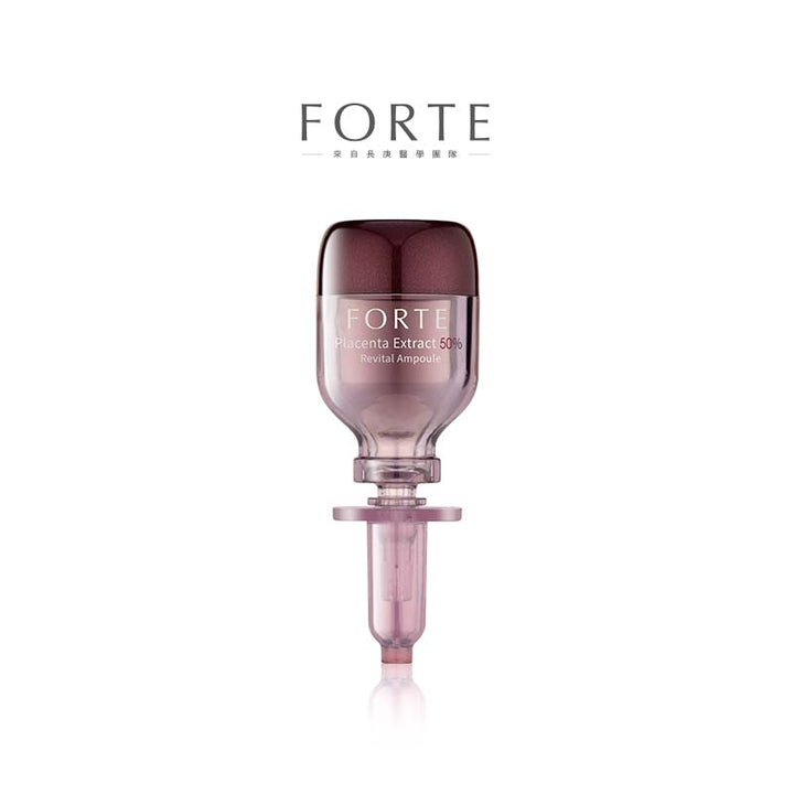 Forte Facial Serum & Essence FORTE 50% Pure Placenta Extract Revital Ampoule 5g x 10 FORTE 50% Pure Placenta Extract Revital Ampoule 5g x 10