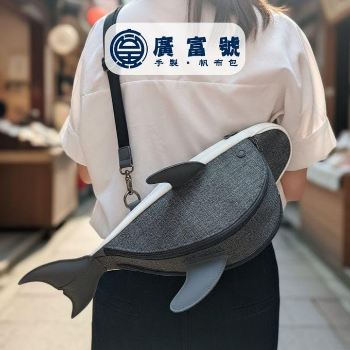 Guang Fu Hao Women's Crossbody & Shoulder Bags Guang Fu Hao 3D Dolphine Handmade Little Bag - Made in Taiwan Guang Fu Hao 3D Dolphine Handmade Little Bag - Made in Taiwan