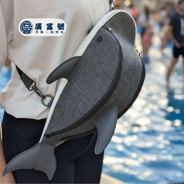 Guang Fu Hao Women's Crossbody & Shoulder Bags Guang Fu Hao 3D Dolphine Handmade Little Bag - Made in Taiwan Guang Fu Hao 3D Dolphine Handmade Little Bag - Made in Taiwan