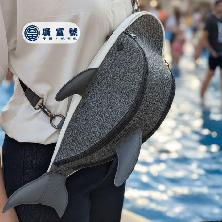 Guang Fu Hao Women's Crossbody & Shoulder Bags Guang Fu Hao 3D Dolphine Handmade Little Bag - Made in Taiwan Guang Fu Hao 3D Dolphine Handmade Little Bag - Made in Taiwan