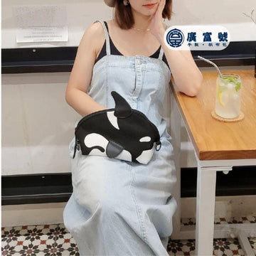 Guang Fu Hao Women's Handbags Guang Fu Hao 3D Orca Handmade Little Bag - Made in Taiwan Guang Fu Hao 3D Orca Handmade Little Bag - Made in Taiwan