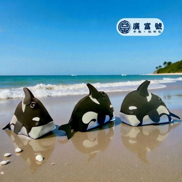 Guang Fu Hao Women's Handbags Guang Fu Hao 3D Orca Handmade Little Bag - Made in Taiwan Guang Fu Hao 3D Orca Handmade Little Bag - Made in Taiwan