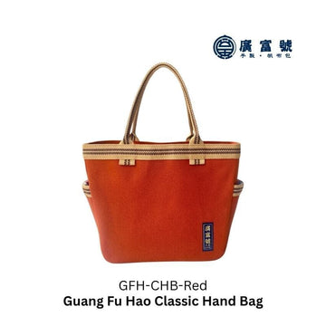 Guang Fu Hao Top-handle Bags Red Guang Fu Hao Classic Hand Bag Handmade Guang Fu Hao Classic Hand Bag Handmade