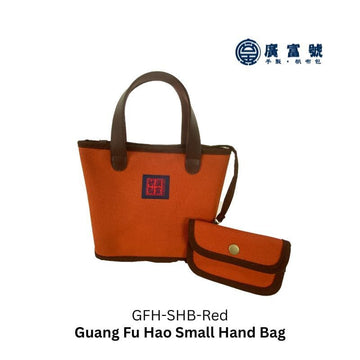 Guang Fu Hao Top-handle Bags Red Guang Fu Hao Small Hand Bag Handmade Guang Fu Hao Small Hand Bag Handmade