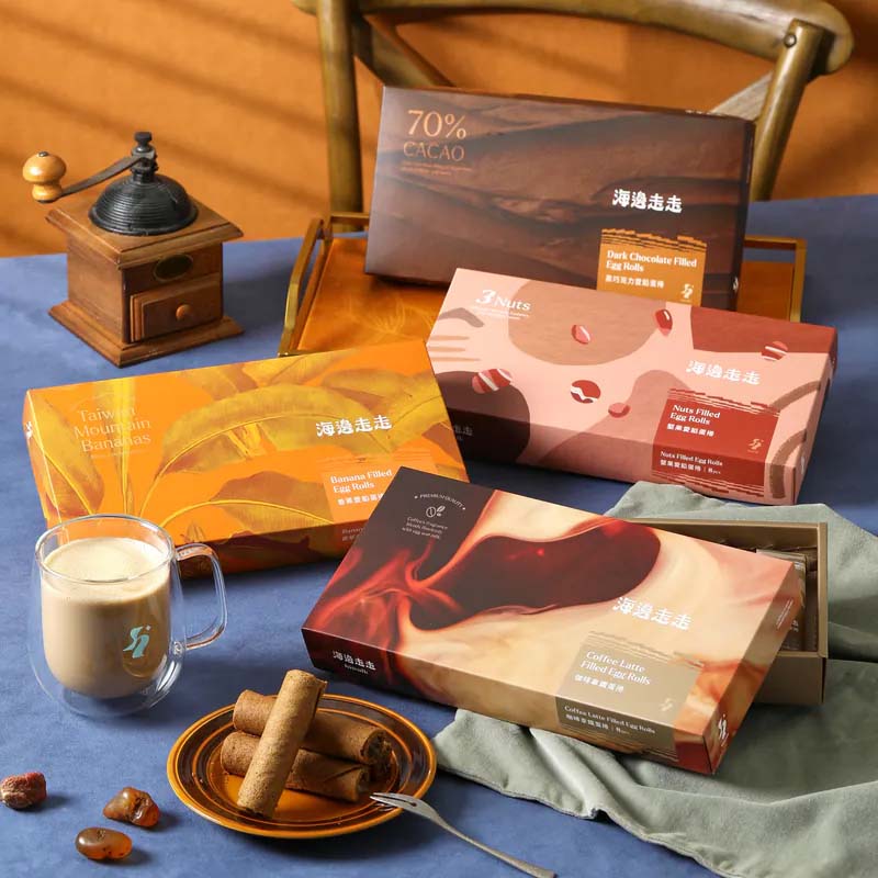 Hiwalk Snacks Hiwalk Banana Egg Roll Hiwalk Banana Egg Roll