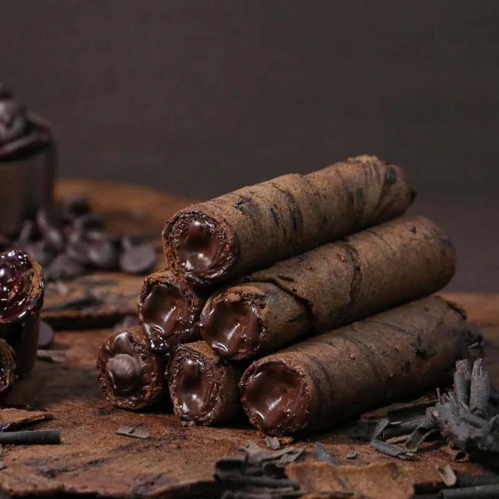 Hiwalk Snacks Hiwalk Dark Chocolate Egg Roll Hiwalk Dark Chocolate Egg Roll