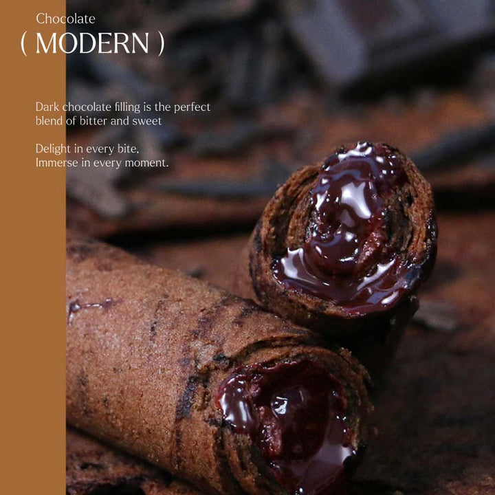 Hiwalk Snacks Hiwalk Dark Chocolate Egg Roll Hiwalk Dark Chocolate Egg Roll