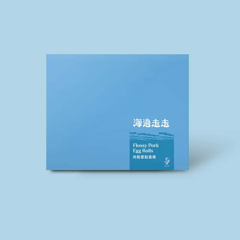 Hiwalk Snacks Hiwalk Flossy Pork Egg Roll (4 packs) Hiwalk Flossy Pork Egg Roll (4 packs) 海邊走走 肉鬆愛餡蛋捲（四包入）