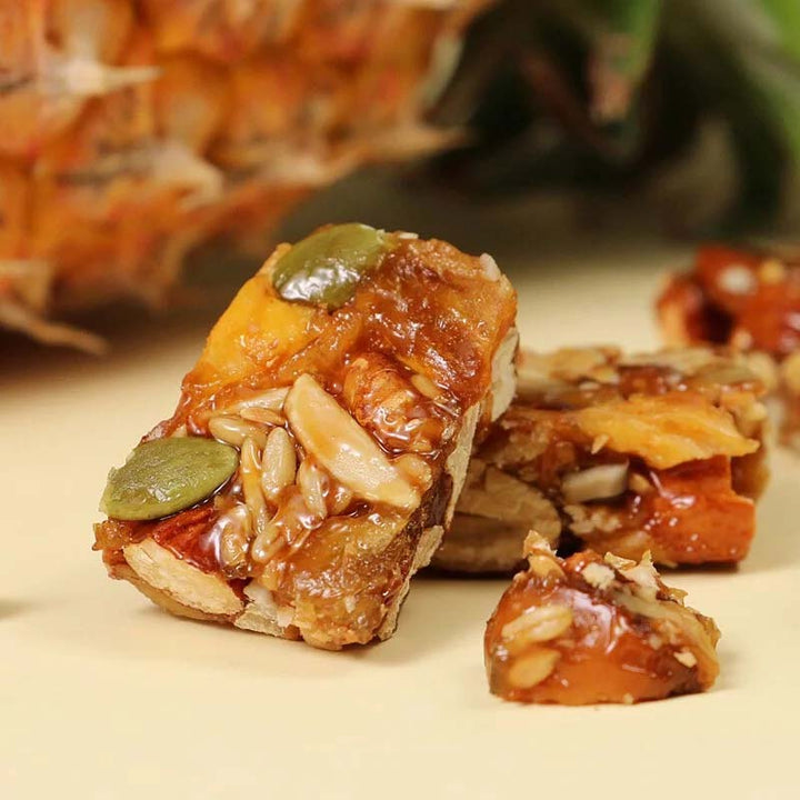 Hiwalk Snacks Hiwalk Fruit Nuts Brick  - Pineapple Hiwalk Fruit Nuts Brick  - Pineapple