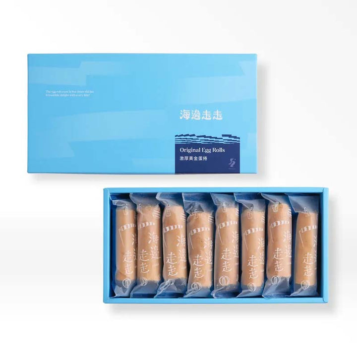 Hiwalk Snacks Hiwalk Golden Egg Roll (extra thick, 16 sticks) Hiwalk Golden Egg Roll (extra thick, 16 sticks)  海邊走走 激厚黃金蛋捲 16支入